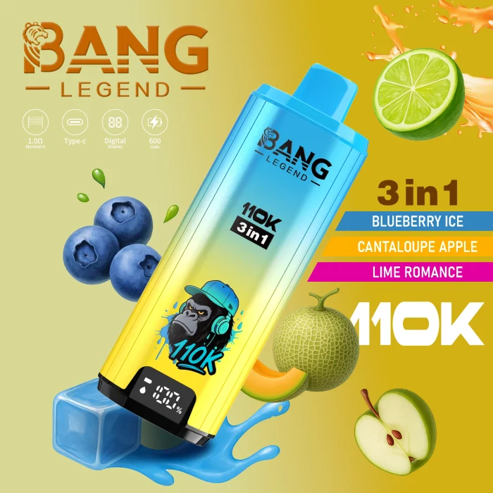 Bang Legend 110K Puffs 3 in 1 Tease selection Disposable Vape - Image 10
