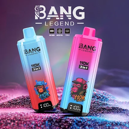 Bang Legend 110K Puffs 3 in 1 Tease selection Disposable Vape
