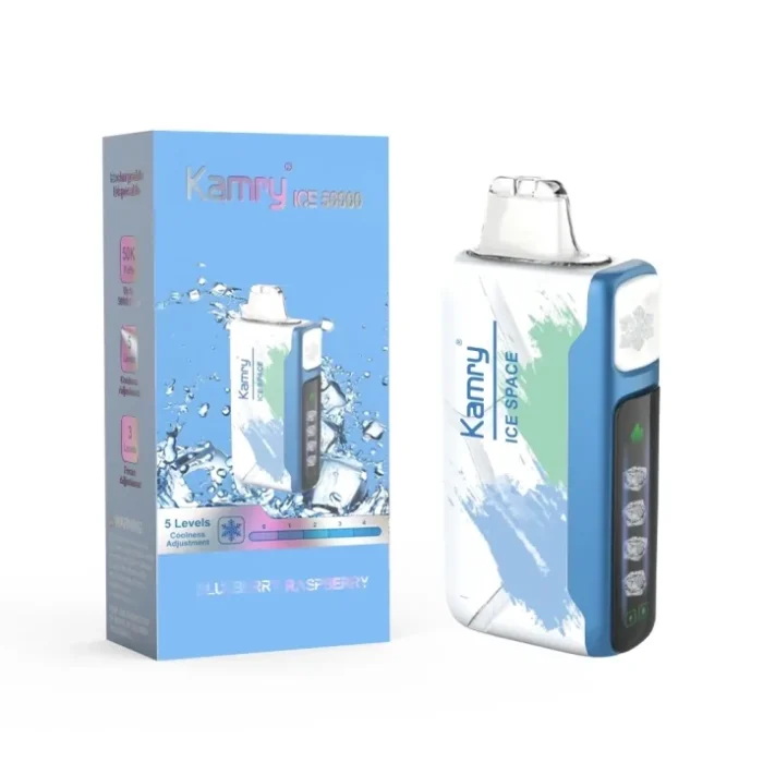 kamry-ice-50k-disposable-vape-Blueberry-Raspberry_713x.webp Kamry Ice Space 50000 Puffs Disposable Vape - Image 2
