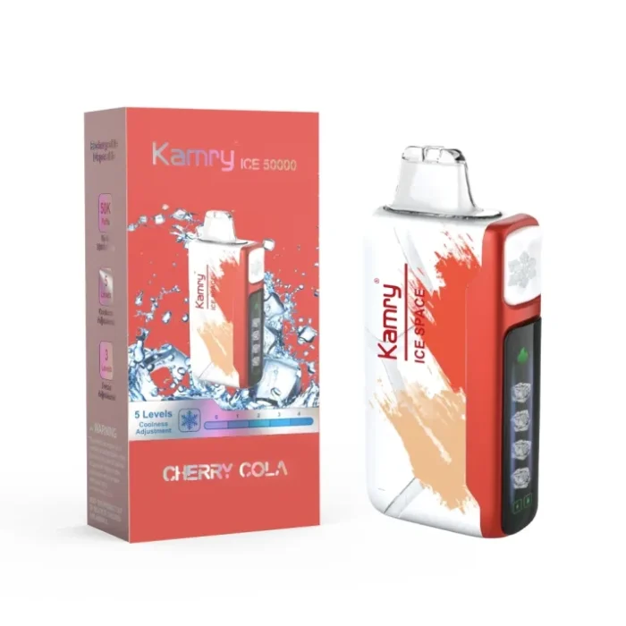 kamry-ice-50k-disposable-vape-Cherry-Cola_713x.webp Kamry Ice Space 50000 Puffs Disposable Vape - Image 3
