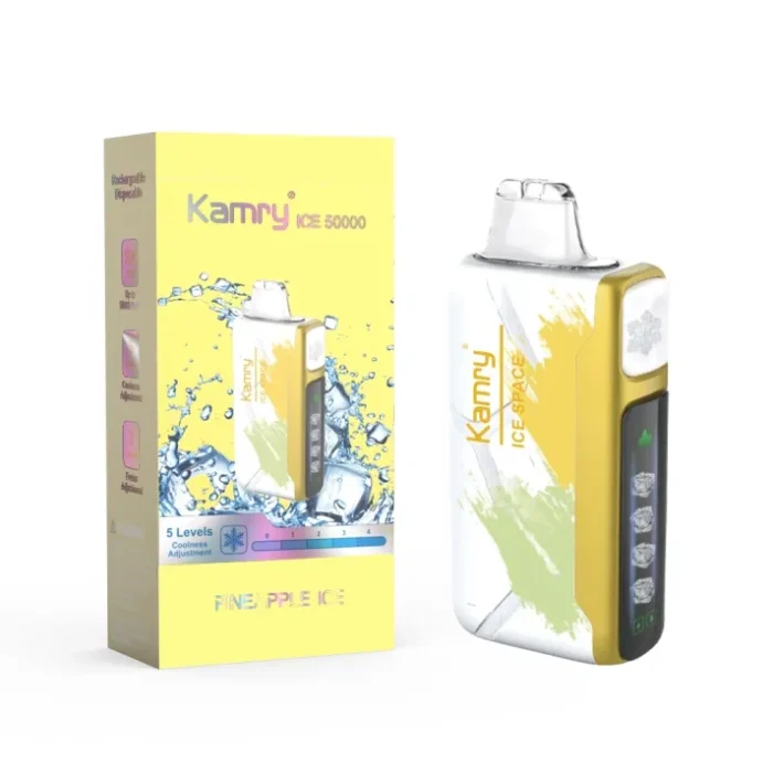 kamry-ice-50k-disposable-vape-Pineapple-lce_713x.webp Kamry Ice Space 50000 Puffs Disposable Vape - Image 6