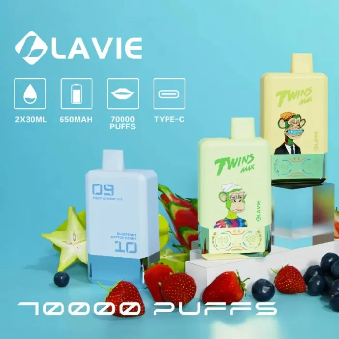 lavie-twins-70k-a-1.webp Lavie Twins Max 70000 Puffs Disposable Vape - Image 1