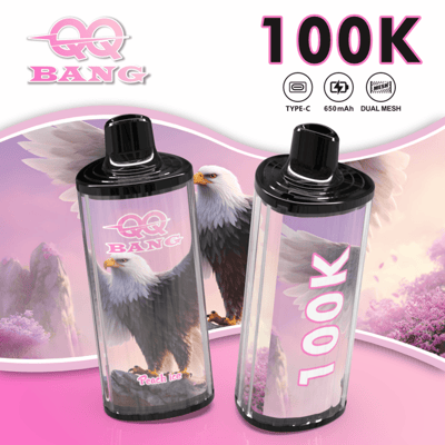 qq-bang-100k-peach-ice.png QQBANG 100K Disposable Electronic Cigarette – 100,000-Pot Rechargeable Device - Image 6