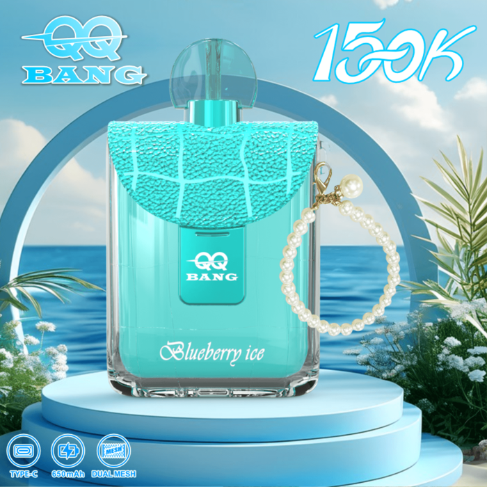 qq-bang-150k-blueberry-ice.png QQBANG Perfume 150K Disposable Vape – 150,000 Puffs Single-Flavor Device - Image 5
