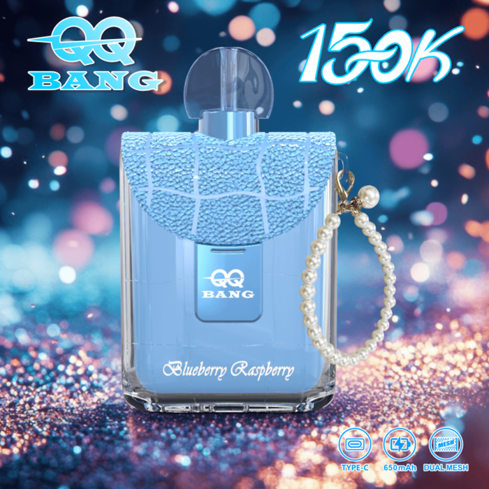 qq-bang-150k-blueberry-raspberry.png QQBANG Perfume 150K Disposable Vape – 150,000 Puffs Single-Flavor Device - Image 9
