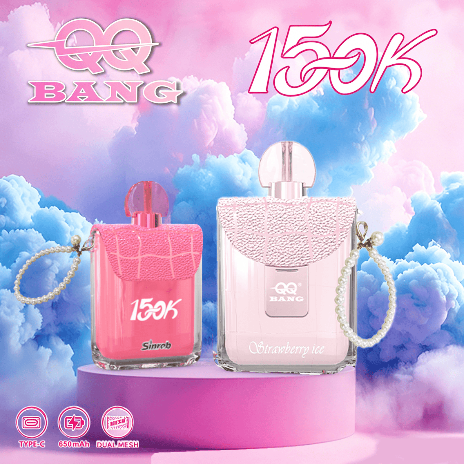 qq-bang-150k-main-picture-1.png QQBANG Perfume 150K Disposable Vape – 150,000 Puffs Single-Flavor Device - Image 4