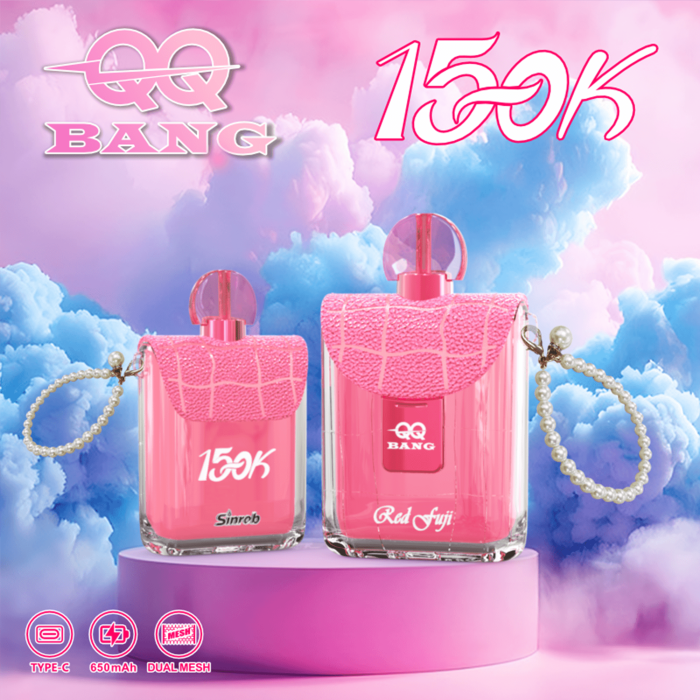 qq-bang-150k-red-fuji.png QQBANG Perfume 150K Disposable Vape – 150,000 Puffs Single-Flavor Device - Image 2