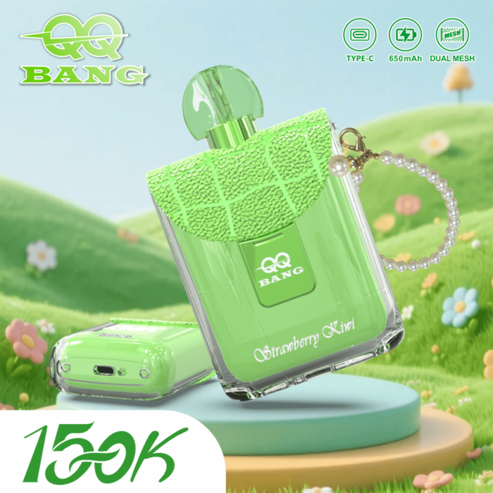 qq-bang-150k-strawberry-kiwi.png QQBANG Perfume 150K Disposable Vape – 150,000 Puffs Single-Flavor Device - Image 8