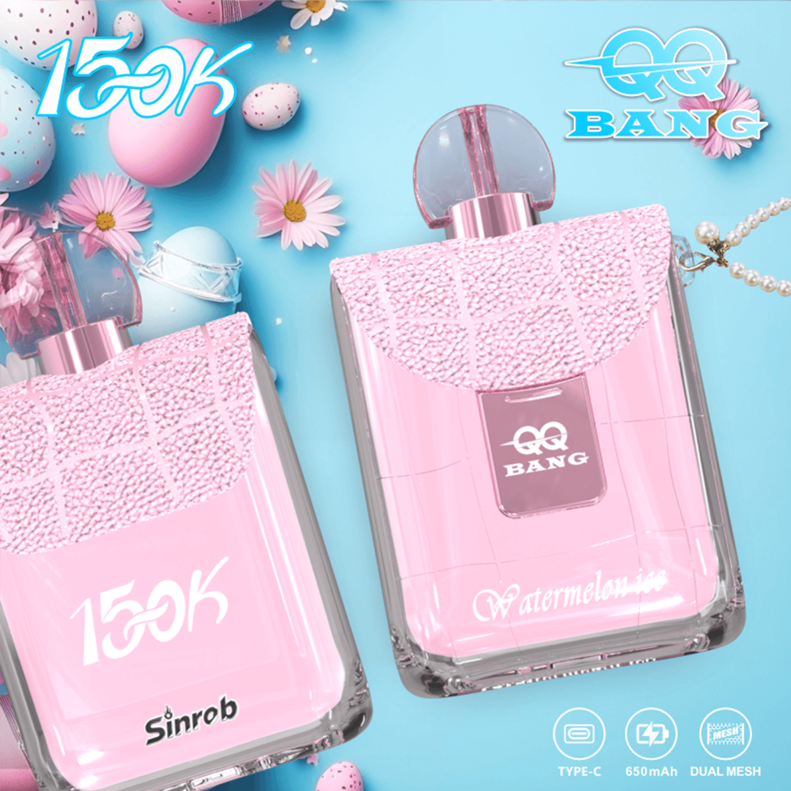 qq-bang-150k-watermelon-ice.png QQBANG Perfume 150K Disposable Vape – 150,000 Puffs Single-Flavor Device - Image 6